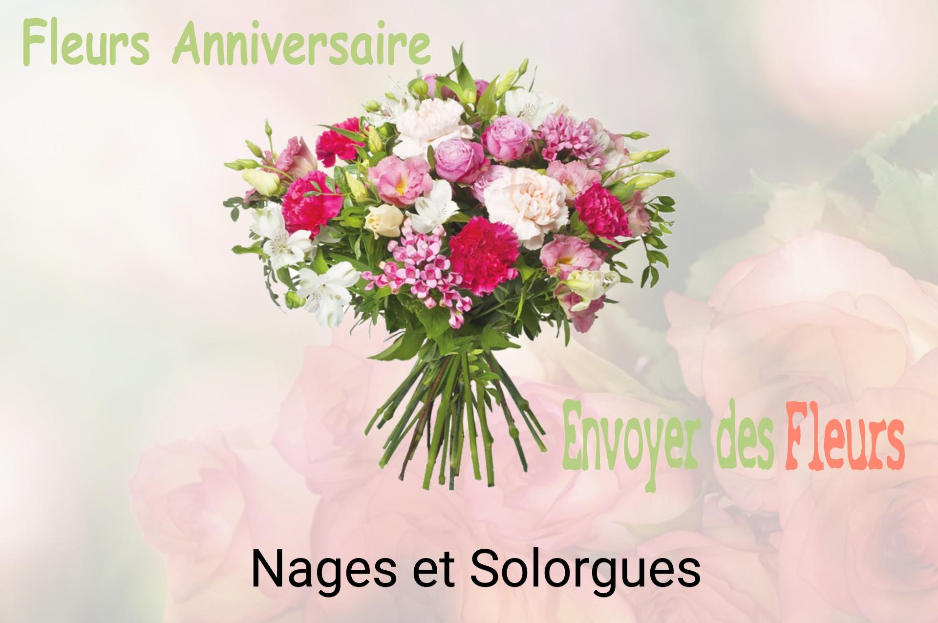 Bouquet de fleurs d’anniversaire livré à Nages-et-Solorgues