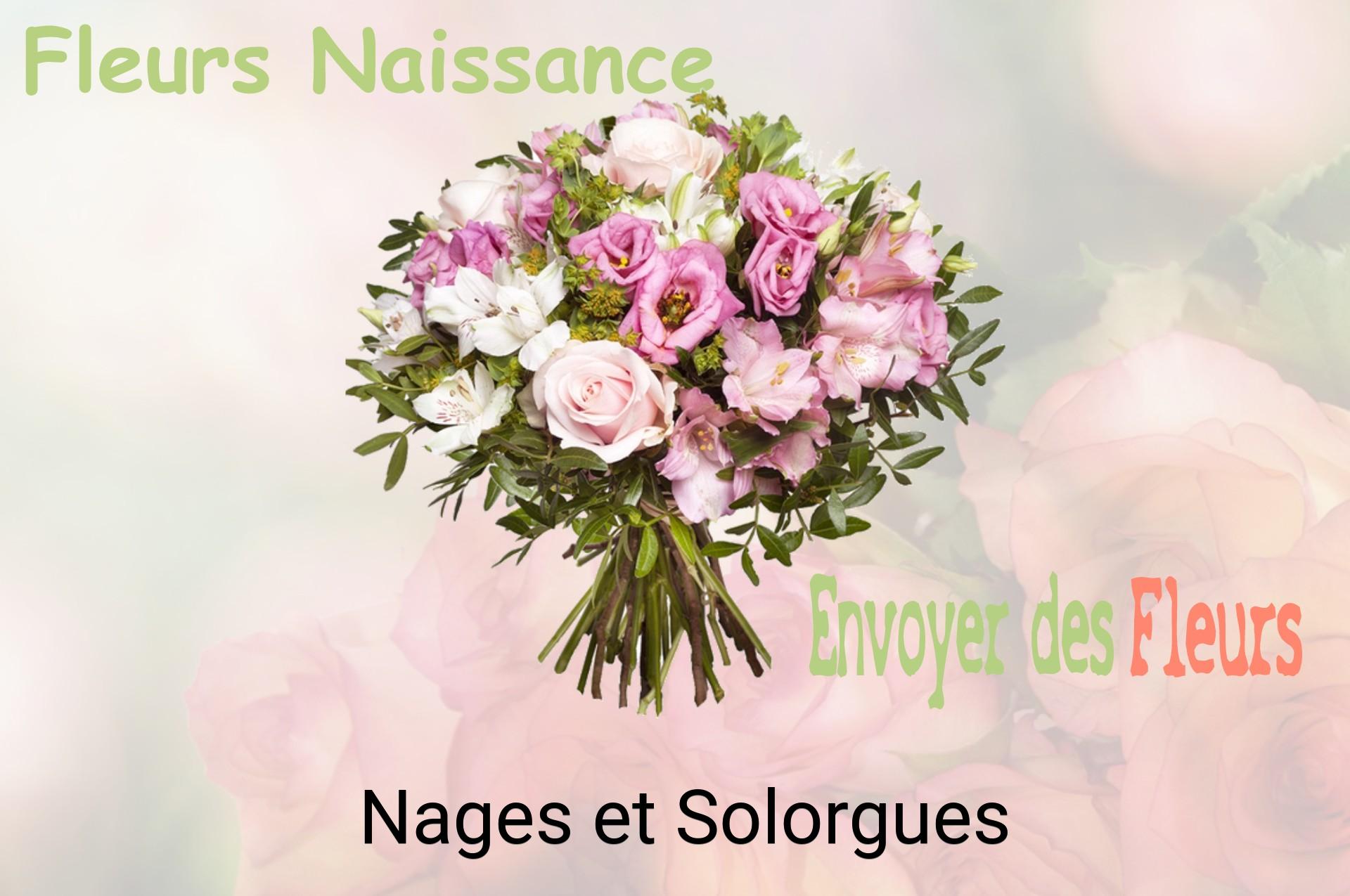 Bouquet de fleurs de naissance livré à Nages-et-Solorgues